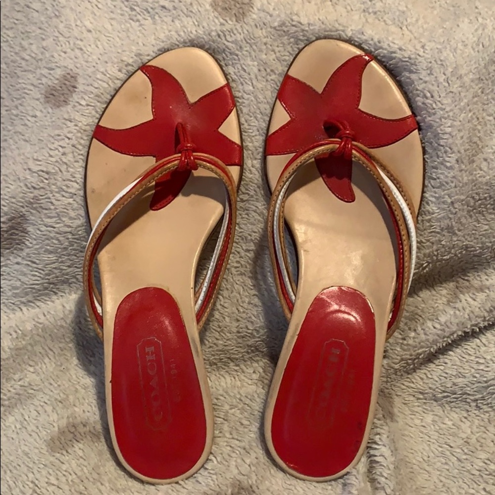 Coach Carleen Kitten Heels